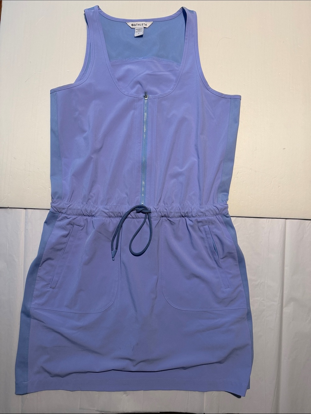 Athleta Lavender Zip-Front Girls' One-Piece Romper